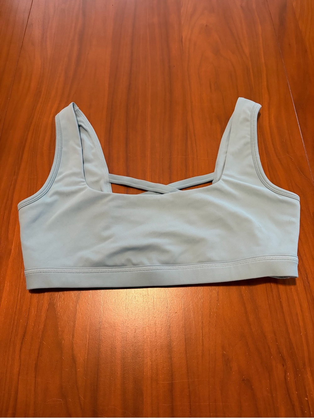 Blue Sports Bra